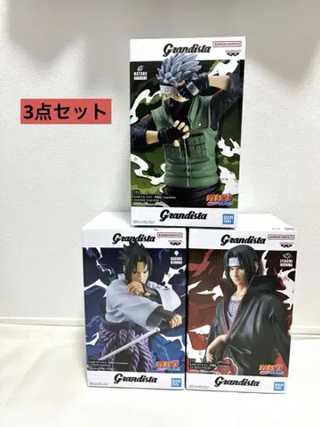 NARUTO Grandista 사스케 이타치 카카시 3종 세트