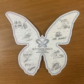 FANTASTICS 메시지 카드 나비 낙하물 2