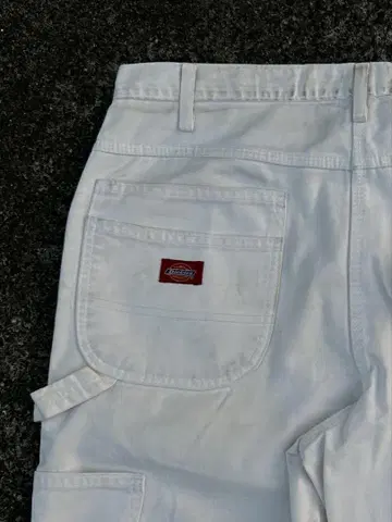 00s Dickies 페인터 팬츠 화이트