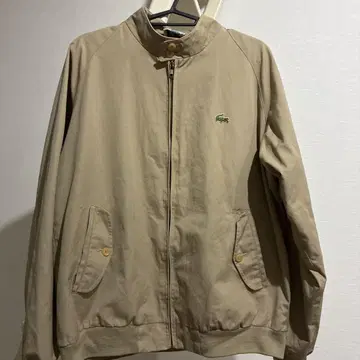 80s izod Lacoste 베이지 스윙탑 M