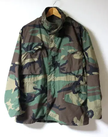 80s 미군 M-65 필드 자켓 SMALL-SHORT 우드랜드