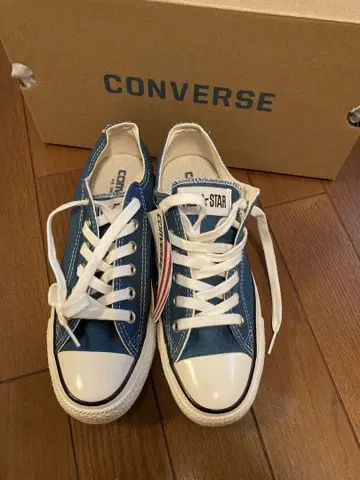 Converse ALL STAR 로우컷 헴프 스니커즈 라이트 네이비