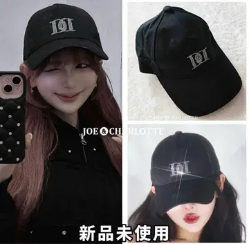 다리치 darich 크리스탈 로고 캡 모자 BLK