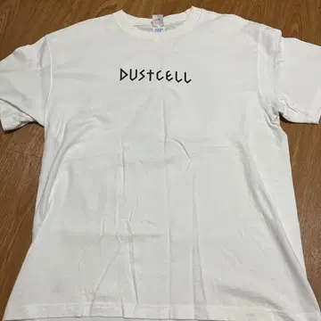DUSTCELL 화이트 T셔츠