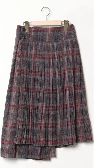 zucca 울 플리츠 글렌체크 스커트 47,300엔 사이즈 S 주카