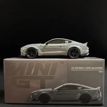 MINIGT LB WORKS 포드 머스탱 그레이 쉘비 USA