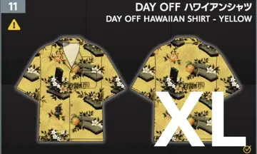 tgs2025 타르코프 Tarkov DAY OFF 하와이안 셔츠 노랑