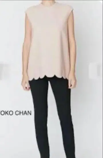 yokochan 스캘럽 상의