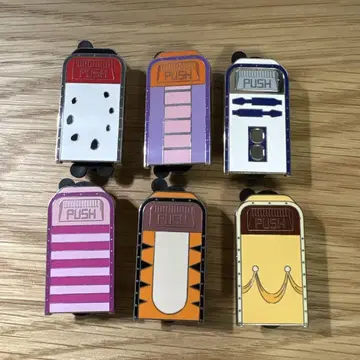 해외 디즈니 핀 배지 쓰레기통 박스