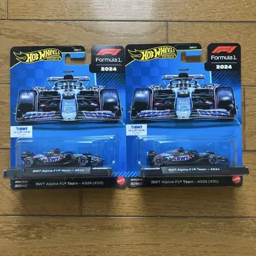 핫휠 프리미엄 레이스 모듬 F1 BWT 알파인 2종