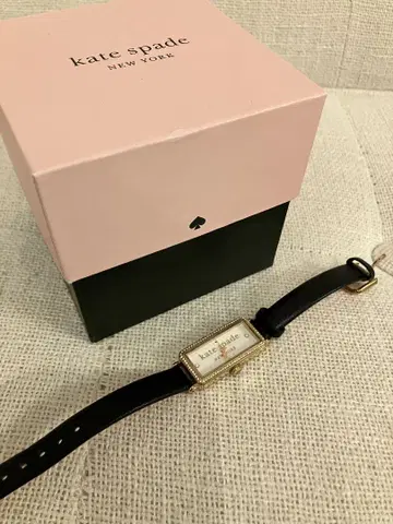 케이트 스페이드 여성용 손목시계 블랙 핑크