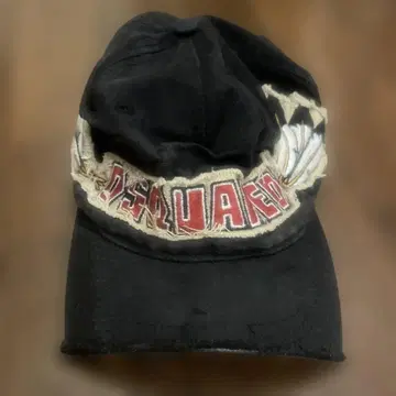 Dsquared2 06SS 커팅 데미지 디자인 캡