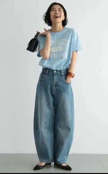 밴야드 스톰 코쿤 레그 데님 팬츠
