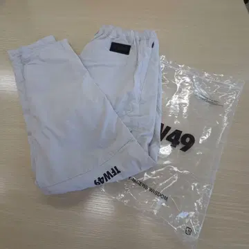 택 포함 새상품 TFW49 OCTA ZIP PANTS