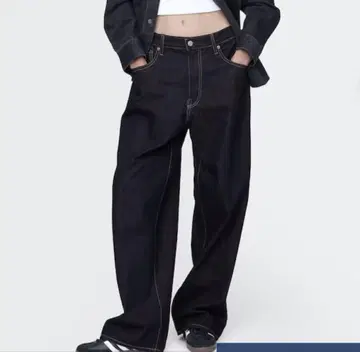 GAP 슈퍼 배기 데님 28W 30L