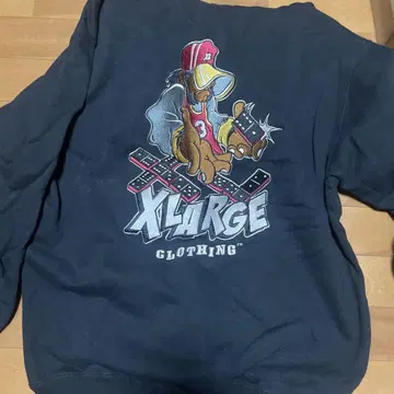 XLARGE 후드티 M 사이즈 백 프린트