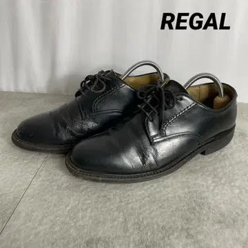 REGAL 블랙 드레스 가죽 신발 24 리갈