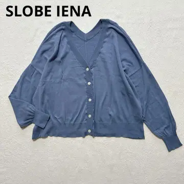 새상품급 SLOBE IENA 워셔블 하이 게이지 2WAY 가디건