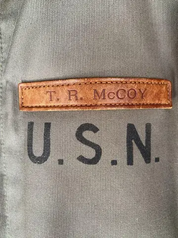 R. McCOY U.S.N. 자켓 N-1 사이즈 36 리얼 맥코이