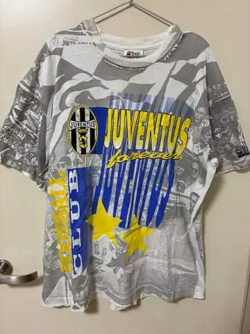 레어/90s /세리에 A /유벤투스/게임 T/유니폼/올 패턴