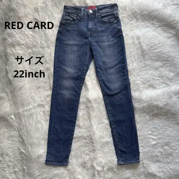 REDCARD 30th Anniversary 슬림 테이퍼트 데님 22인치
