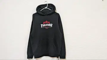 HUF x THRASHER 후드 맨투맨