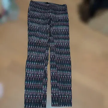 H&M 다색 무늬 캐주얼 팬츠 EU 36