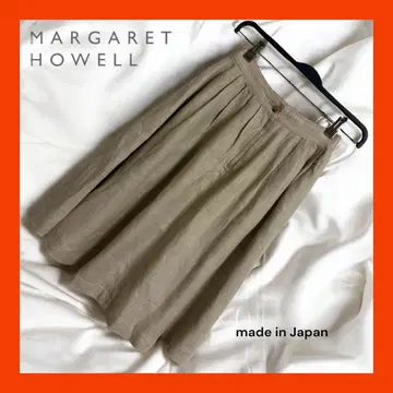 [ MARGARET HOWELL ] 마가렛호웰 린넨 스커트