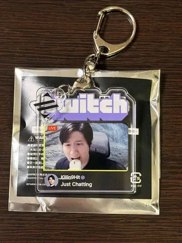 Twitch x ZETA DIVISION 키체인/Killin9Hit