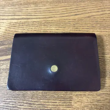 forme change purse 코도반 dark cognac
