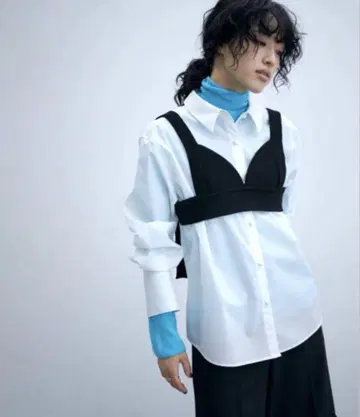 ADAM ET ROPE 뷔스티에 세트 셔츠