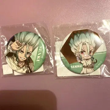 Dr.STONE DMM 스크래치 이시가미 센쿠 캔뱃지