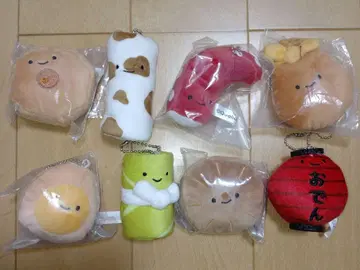 퀄리아 오뎅 봉제 인형 닛코리노 오뎅 봉제 인형 삶은 계란 어묵