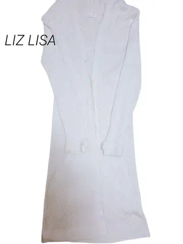 LIZ LISA 리즈리사 롱 가디건 리본 헤이세이 긴팔 원피스 겨울