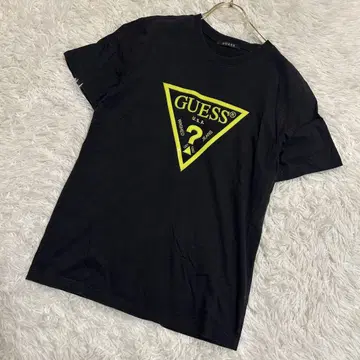 GUESS T셔츠 블랙 M 로고T