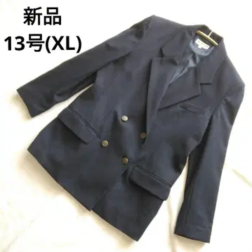 [ 새상품 ] 네이비 더블 자켓 13호 XL 네이비 골드 버튼