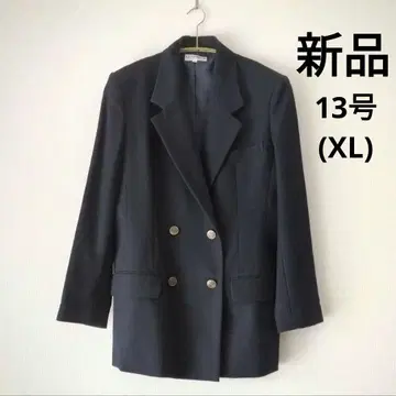 [ 새상품 ] 네이비 더블 자켓 13호 XL 네이비 골드 버튼