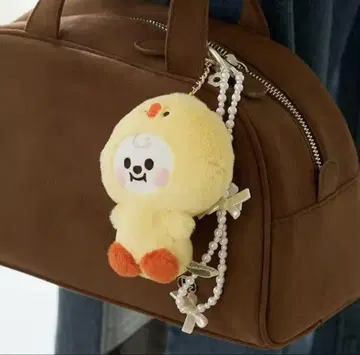 BT21 BABY FLUFFY KEYRING CHIMMY 지민