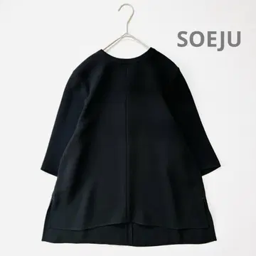 컨디션 최상 소주 SOEJU 라이트 크로스 크루넥 블라우스