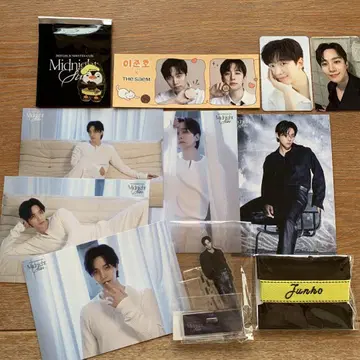 LEE JUNHO 준호 굿즈 트레이딩 카드