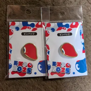 오사카 만박 한정판 코먀쿠 핀 배지 세트