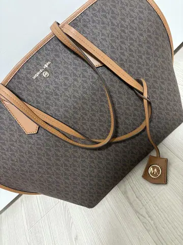 Michael Kors 브라운 토트백