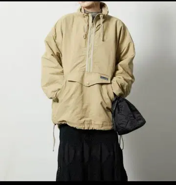 FREAK'S STORE OUTDOORS 안감 플리스 하프 지퍼 풀오버