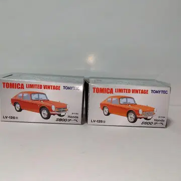 TOMICA LIMITED VINTAGE 혼다 S800 S600