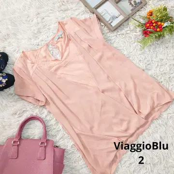ViaggioBlu 셔츠/블라우스 (M) 더스티 핑크/이소재