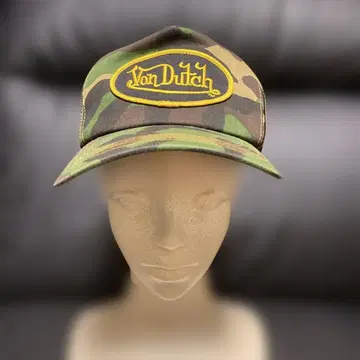 Von Dutch  메쉬 캡 스냅백 카모플라쥬