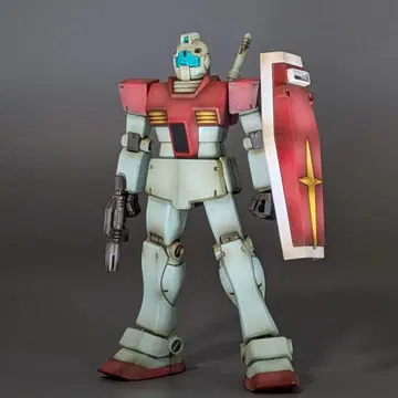 [ HGUC ] RGM-79 짐 건담 프라모델 조립 완료 완성품