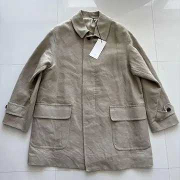 새상품 아프레쎄 Linen Half Coat