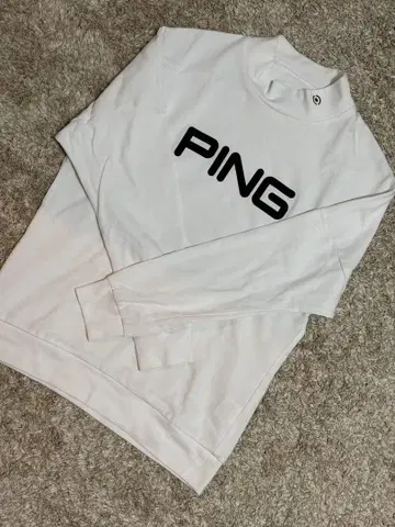PING 드롭 숄더 티셔츠 긴팔 S