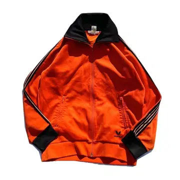 [ 70s ] RESERVE asics 트랙 자켓 오렌지 블랙